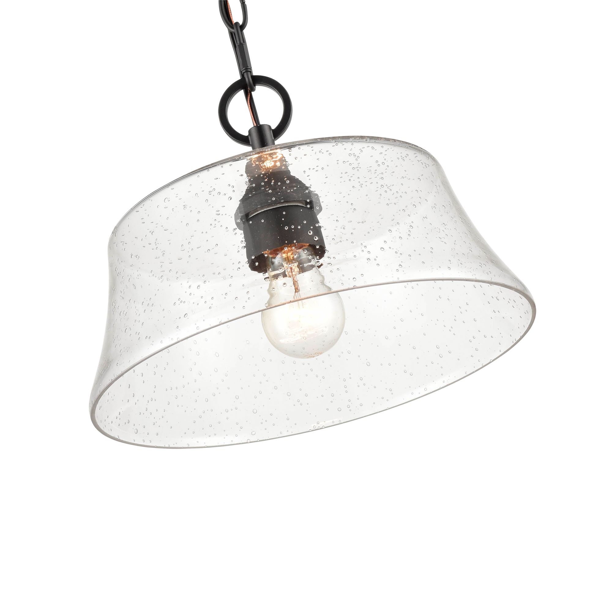 Image 5 Millennium Lighting Caily 1-Light Pendant in Black more views