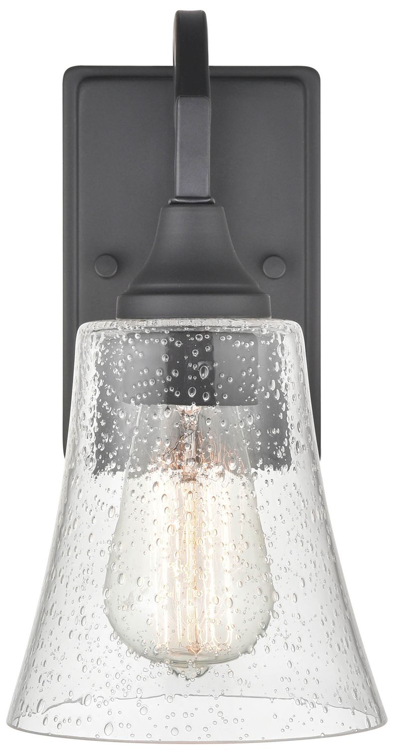 Millennium Lighting Caily 1 Light Wall Sconce in Matte Black