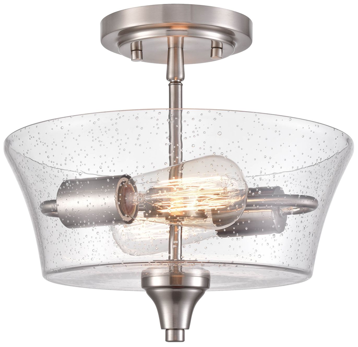 Image 2 Millennium Lighting Caily 2 Light Semi-Flush Ceiling Mount more views