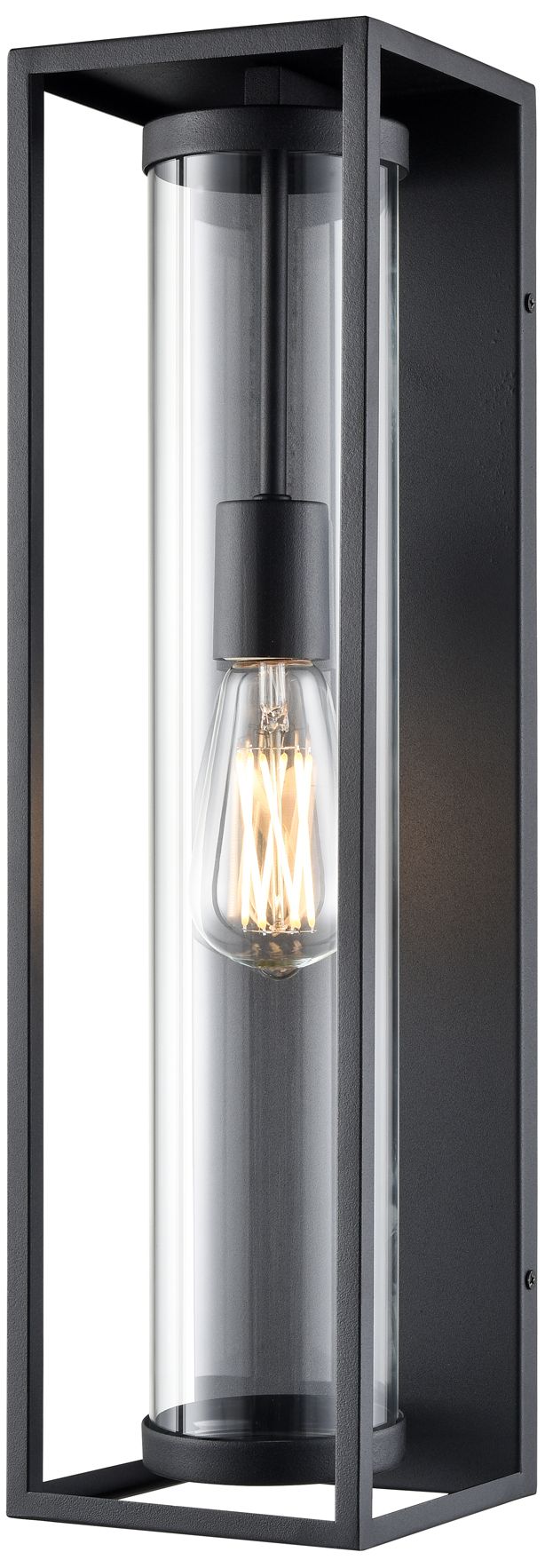 Image 4 Millennium Lighting Caleb 1-Light Outdoor Wall Sconce in Textured Black more views