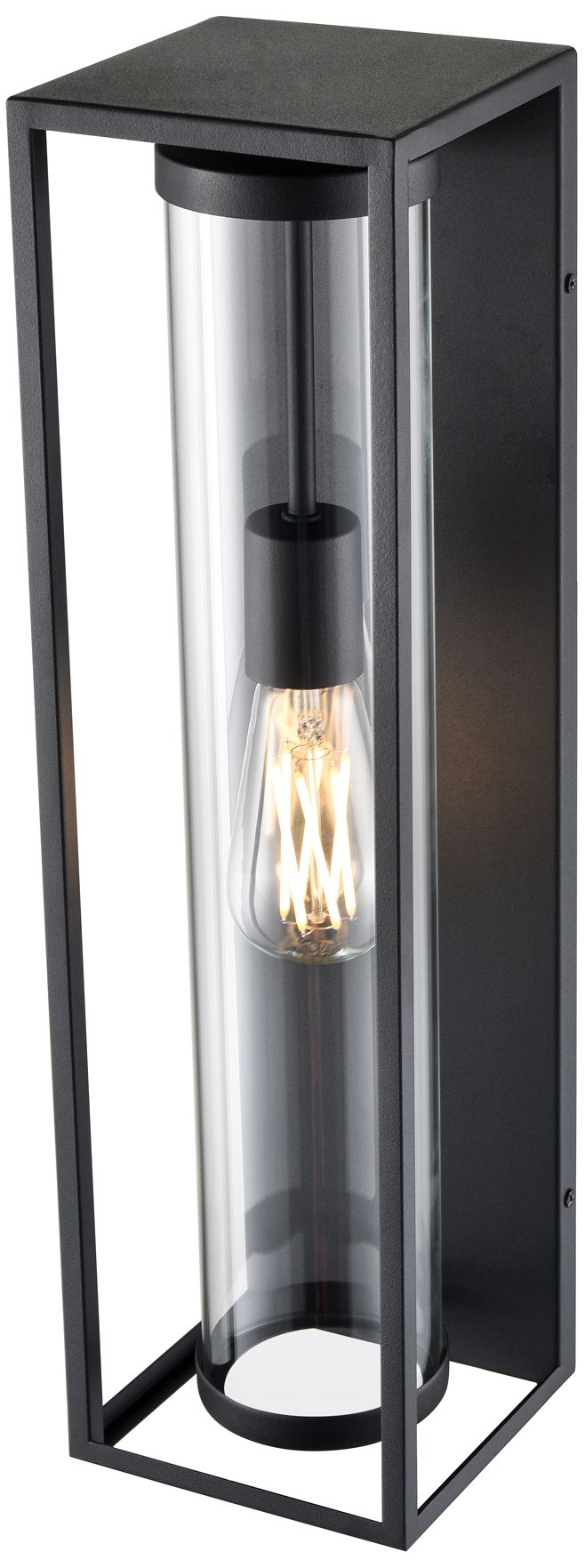 Image 5 Millennium Lighting Caleb 1-Light Outdoor Wall Sconce in Textured Black more views
