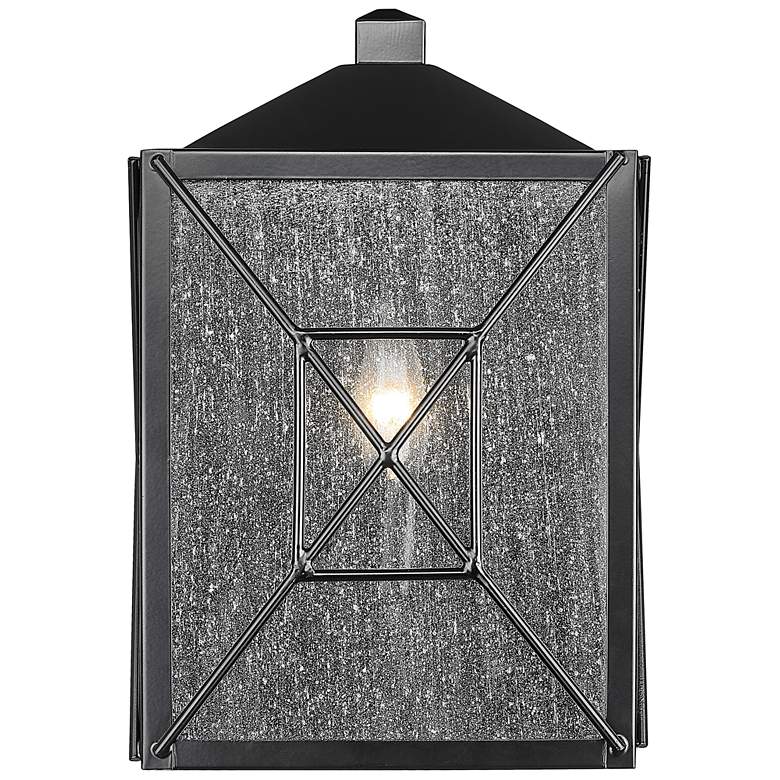 Image 1 Millennium Lighting Caswell 1 Light 12.625" Outdoor Sconce Black