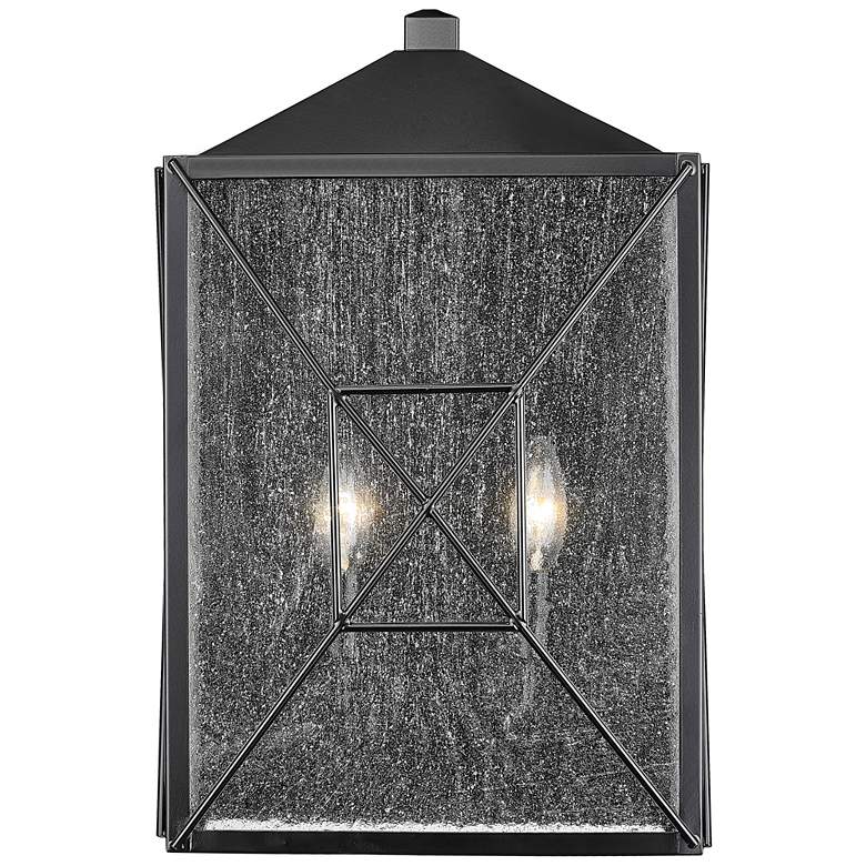 Image 1 Millennium Lighting Caswell 2 Light 18" Outdoor Sconce Black
