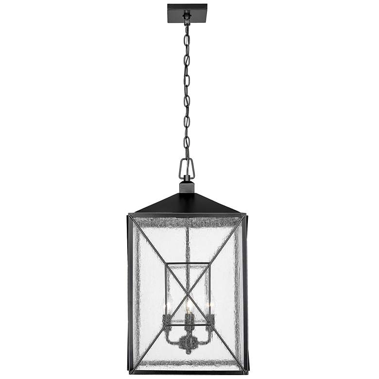 Image 1 Millennium Lighting Caswell 4 Light 25 inch Outdoor Lantern Black
