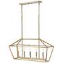 7_Millennium Lighting Cavelli 40" Modern Gold 5-Light Island Pendant more views