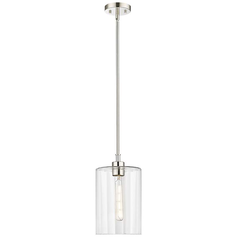 Image 1 Millennium Lighting Chastine 1-Light Pendant in Polished Nickel