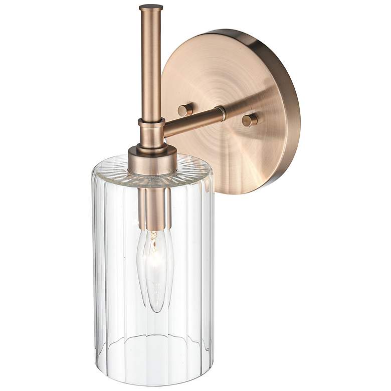 Image 3 Millennium Lighting Chastine 1 Light Wall Sconce in Modern Gold more views