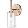 5_Millennium Lighting Chastine 1 Light Wall Sconce in Modern Gold more views