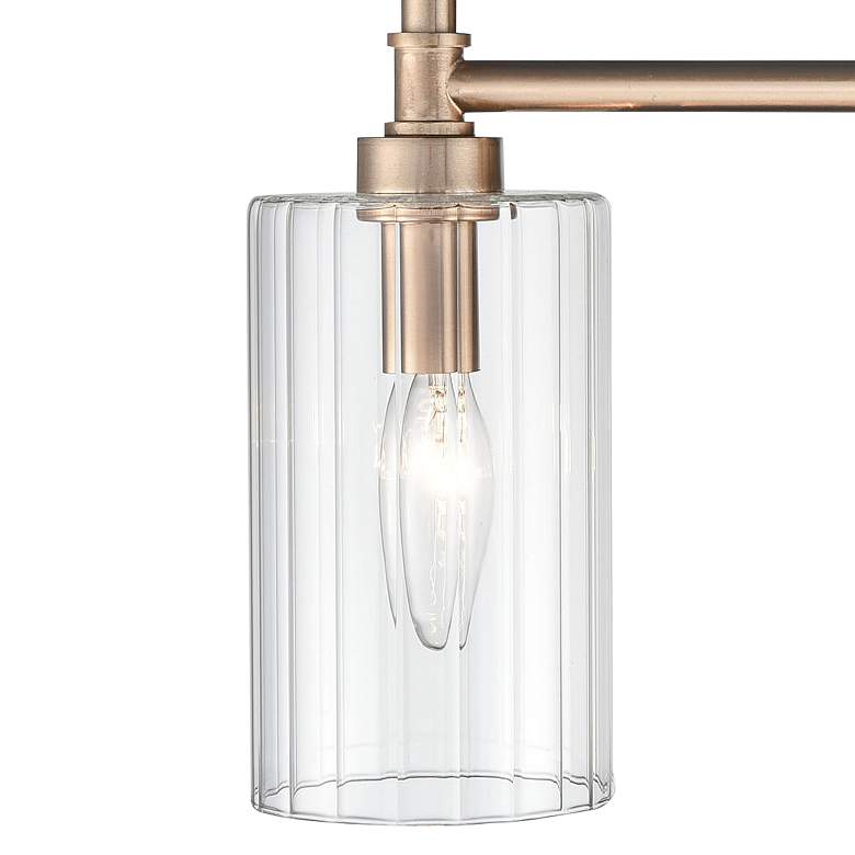 Image 2 Millennium Lighting Chastine 19" Wide Modern Gold 3-Light Bath Light more views