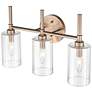 4_Millennium Lighting Chastine 19" Wide Modern Gold 3-Light Bath Light more views