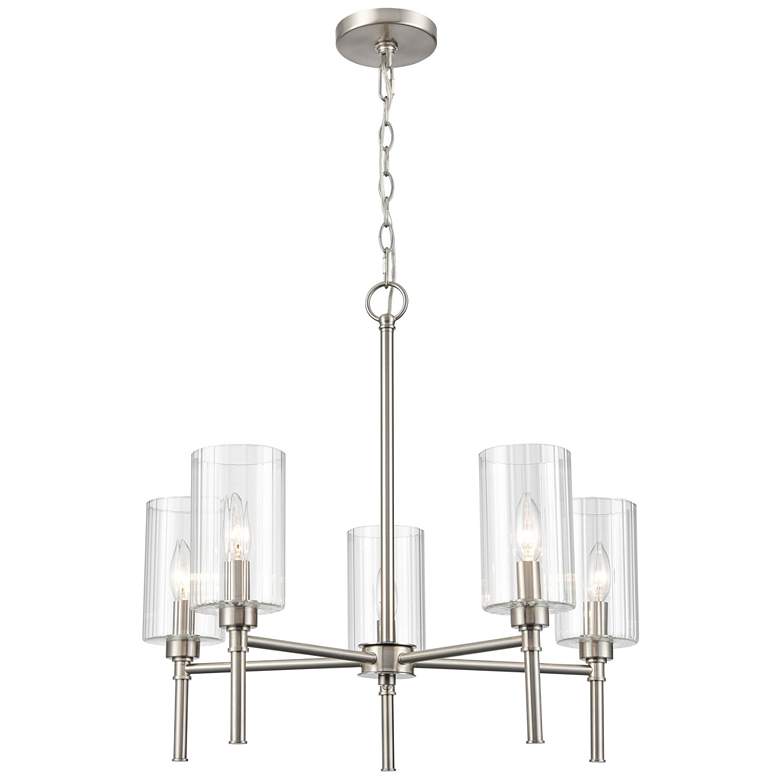 Image 1 Millennium Lighting Chastine 5 Light Chandelier Ceiling Light