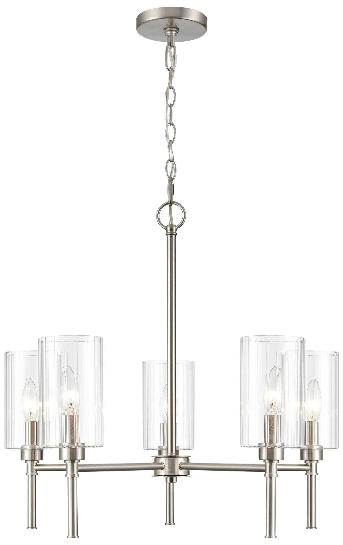 Thumbnail3 of Millennium Lighting Chastine 5 Light Chandelier Ceiling Light more views