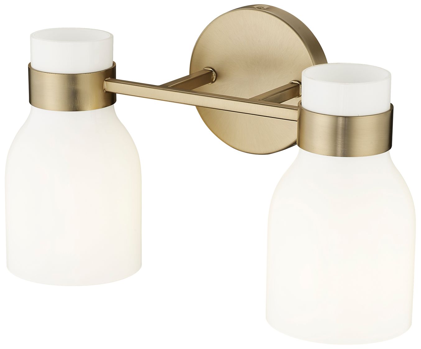 Image 4 Millennium Lighting Corella 2-Light Vanity Light in Modern Gold more views