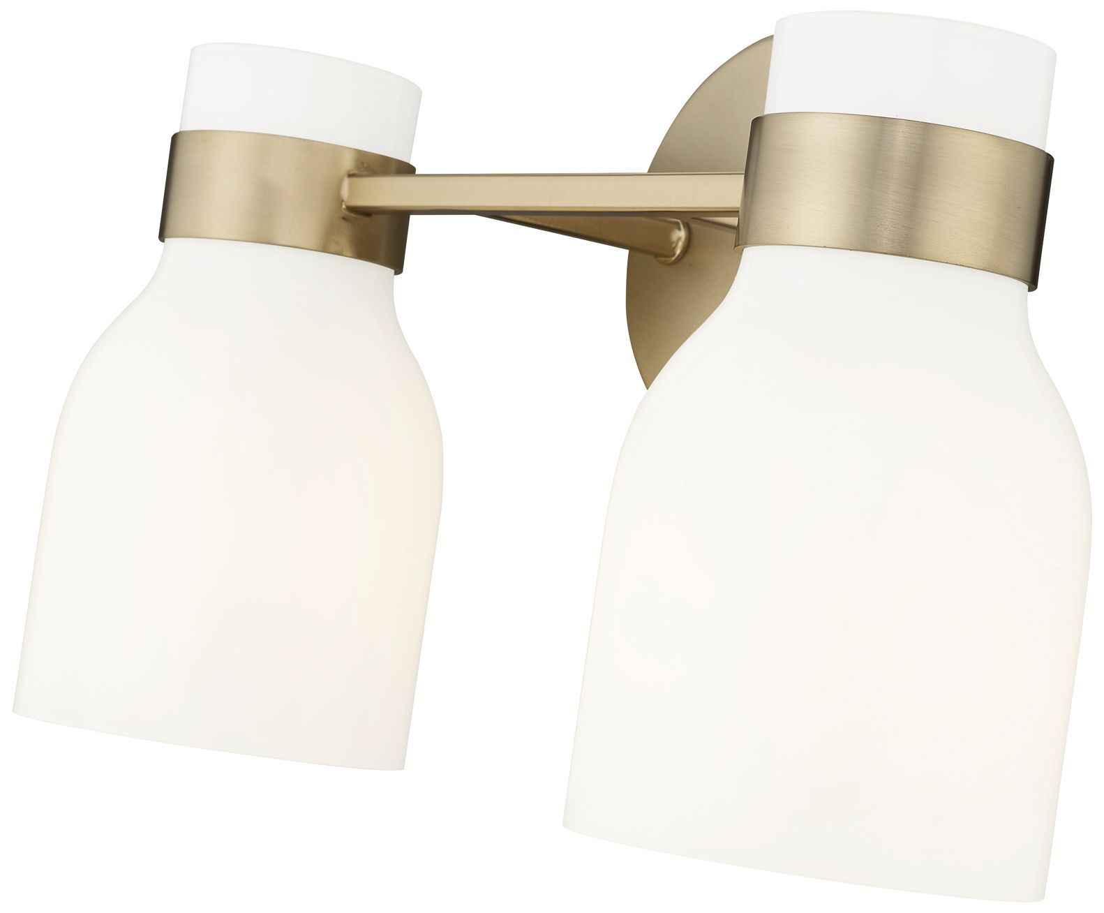 Image 5 Millennium Lighting Corella 2-Light Vanity Light in Modern Gold more views