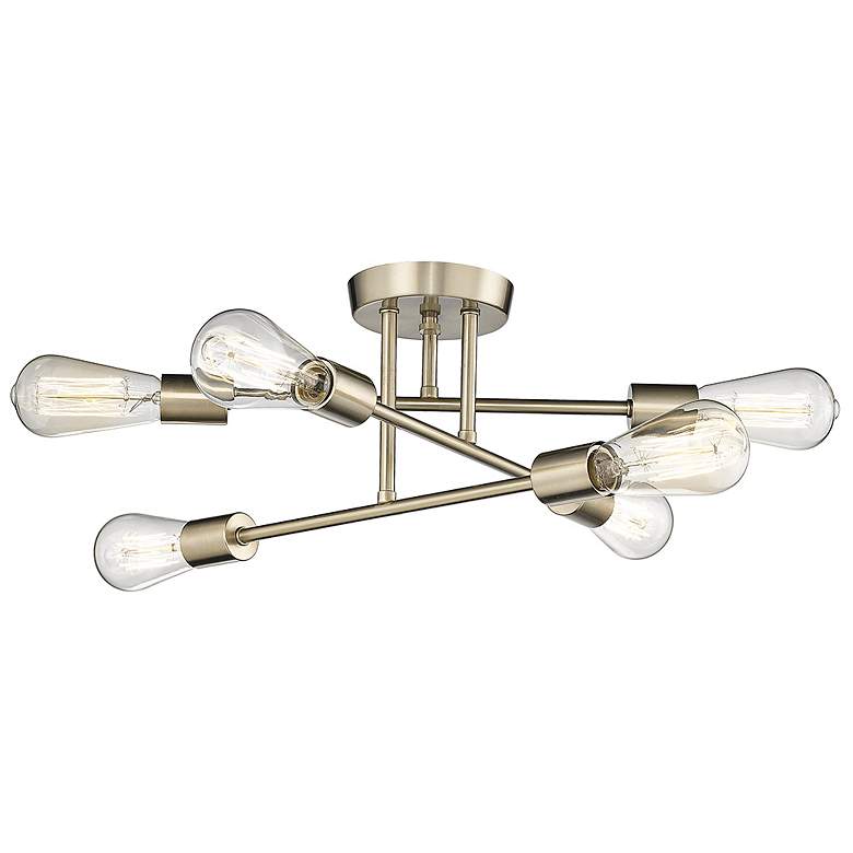 Image 4 Millennium Lighting Decco 6 Light Semi-Flush Ceiling Mount more views