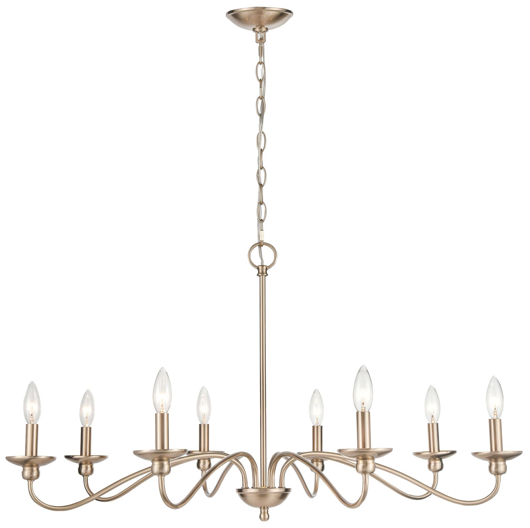 Millennium Lighting Delvona 8 Light Chandelier Fixture