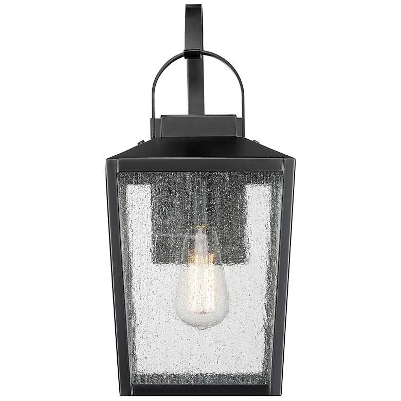 Image 1 Millennium Lighting Devens 1 Light 16" Outdoor Sconce Black