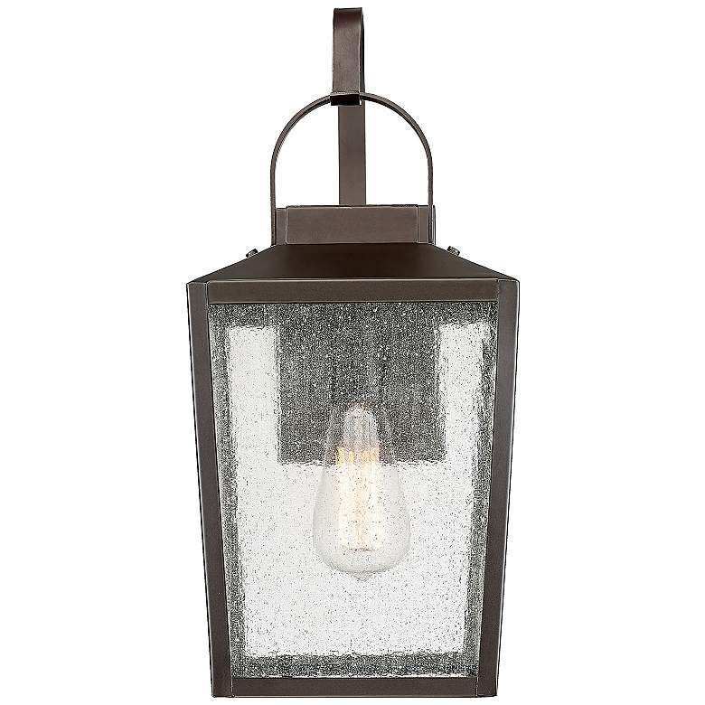 Image 1 Millennium Lighting Devens 1 Light 17.875" Outdoor Sconce Bronze