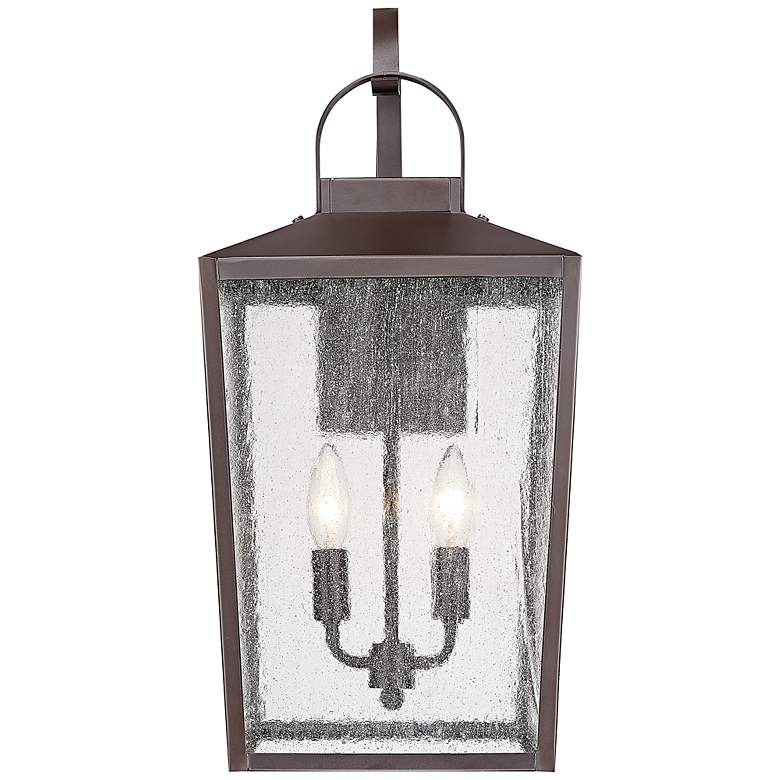 Image 1 Millennium Lighting Devens 2 Light 21.75" Outdoor Sconce Bronze