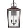 Millennium Lighting Devens 2 Light 21.75" Outdoor Sconce Bronze
