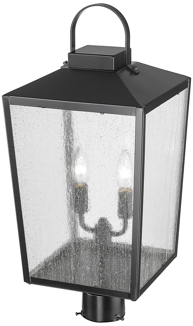 Image 6 Millennium Lighting Devens 2 Light 22.625 inch Outdoor Post Lantern more views