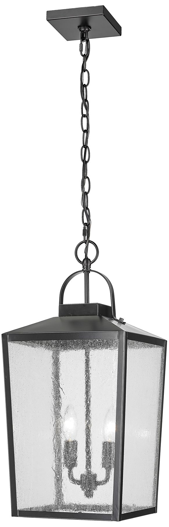 Image 2 Millennium Lighting Devens 2 Light 22 inch Outdoor Lantern Black more views