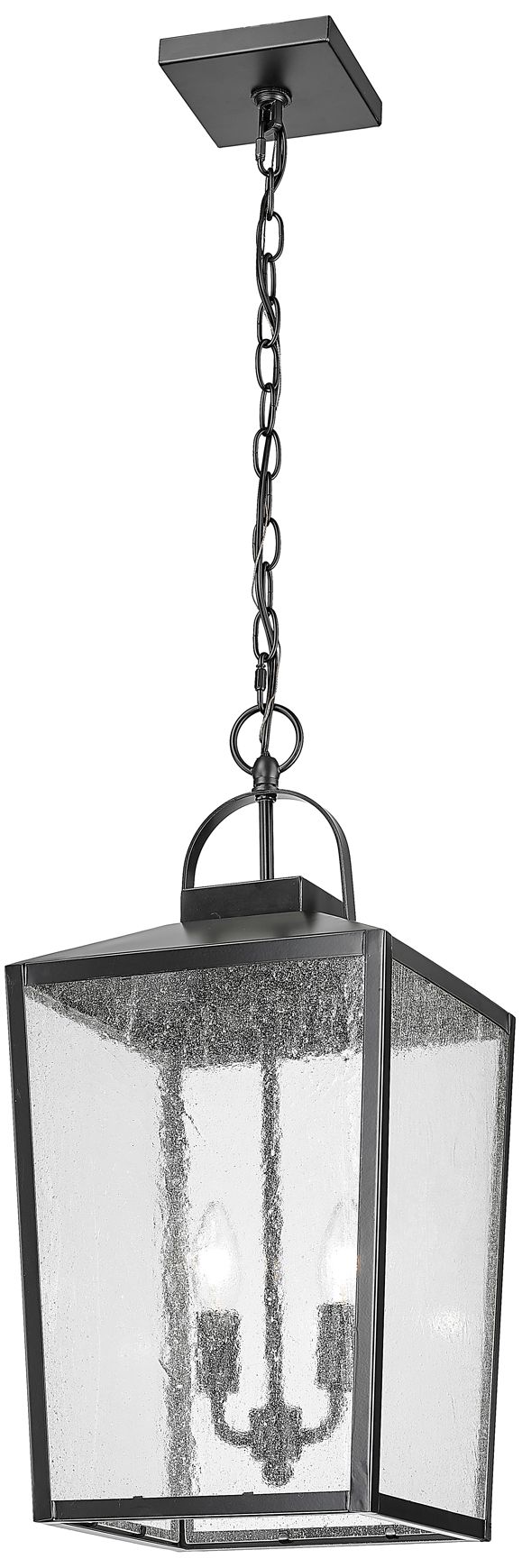 Image 3 Millennium Lighting Devens 2 Light 22 inch Outdoor Lantern Black more views