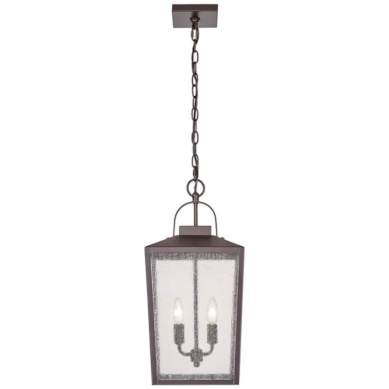 Image 1 Millennium Lighting Devens 2 Light 22 inch Outdoor Lantern Bronze