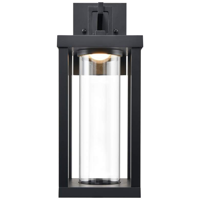 Image 1 Millennium Lighting Dumont Integrated LED Outdoor Wall Sconce Black