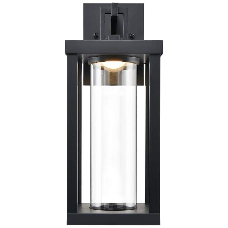 Image 2 Millennium Lighting Dumont Integrated LED Outdoor Wall Sconce Black more views