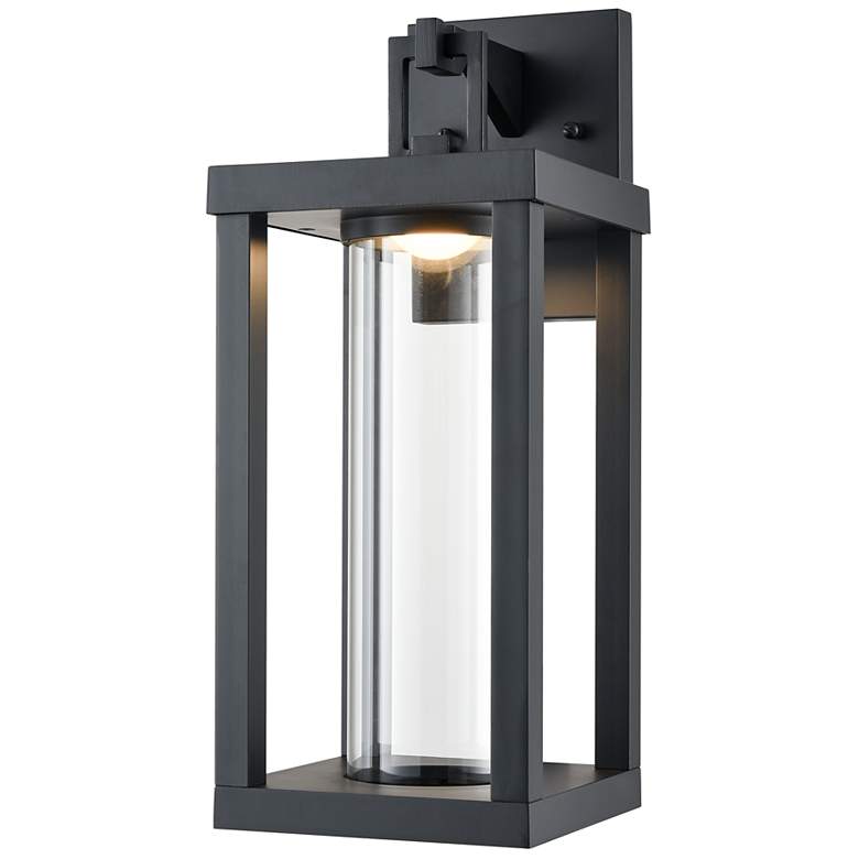 Image 3 Millennium Lighting Dumont Integrated LED Outdoor Wall Sconce Black more views