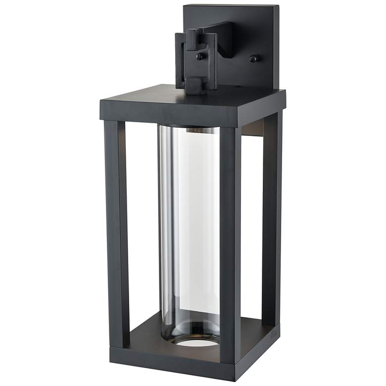 Image 4 Millennium Lighting Dumont Integrated LED Outdoor Wall Sconce Black more views