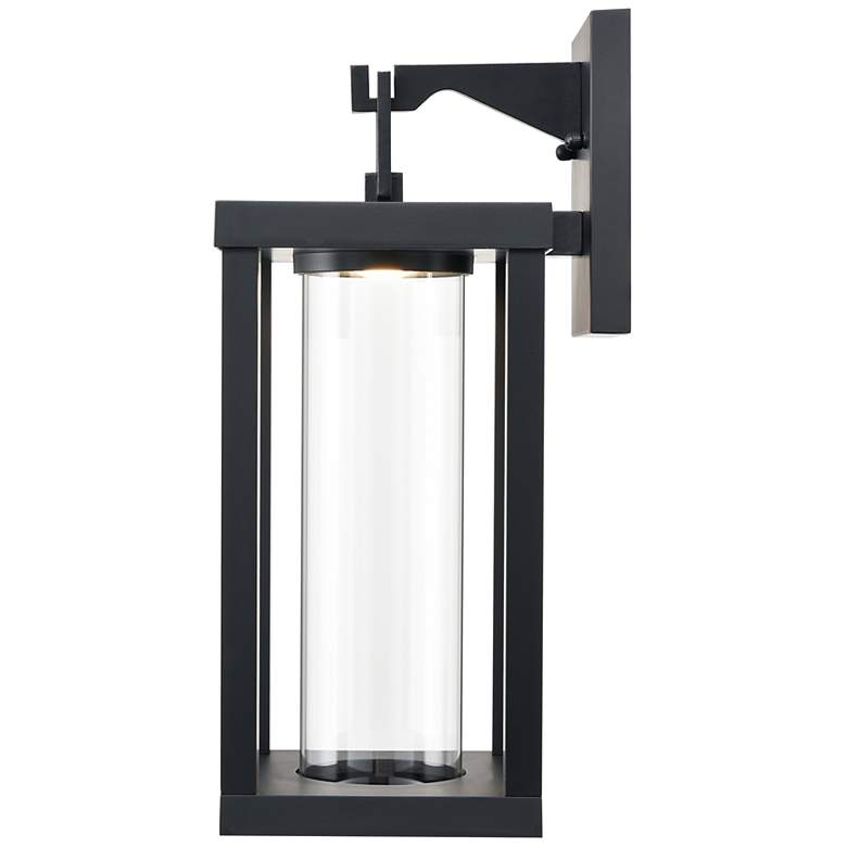 Image 5 Millennium Lighting Dumont Integrated LED Outdoor Wall Sconce Black more views