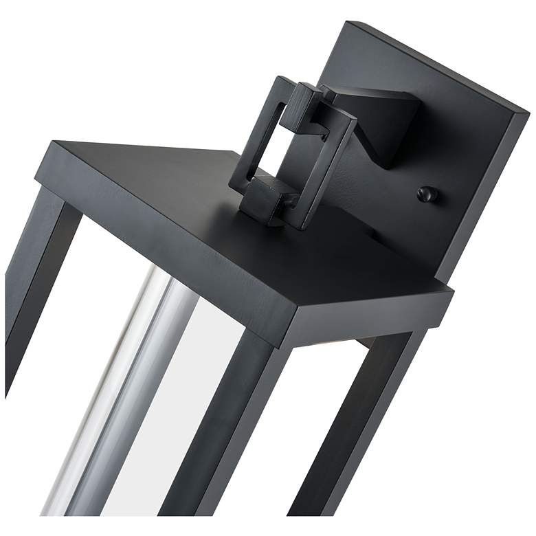 Image 6 Millennium Lighting Dumont Integrated LED Outdoor Wall Sconce Black more views