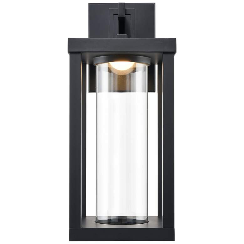 Image 1 Millennium Lighting Dumont Integrated LED Outdoor Wall Sconce Black