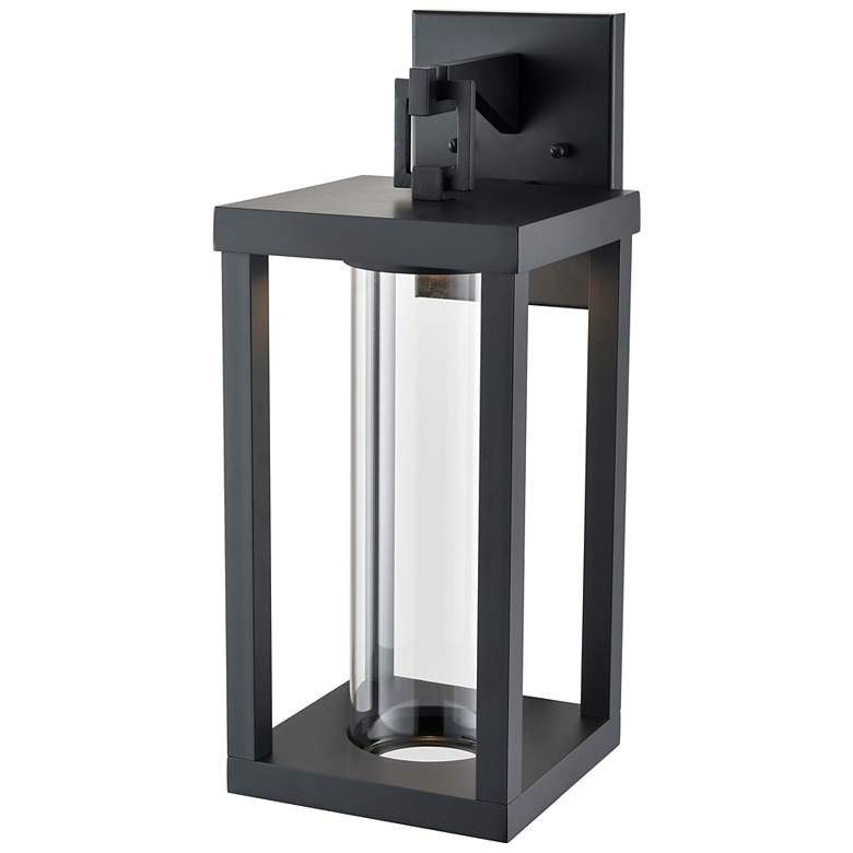Image 4 Millennium Lighting Dumont Integrated LED Outdoor Wall Sconce Black more views