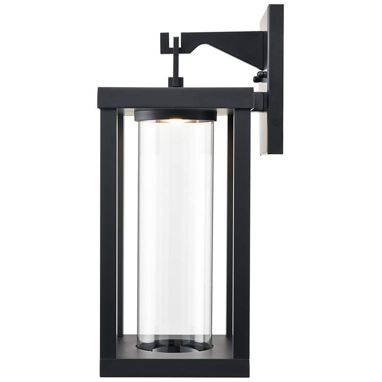 Image 5 Millennium Lighting Dumont Integrated LED Outdoor Wall Sconce Black more views