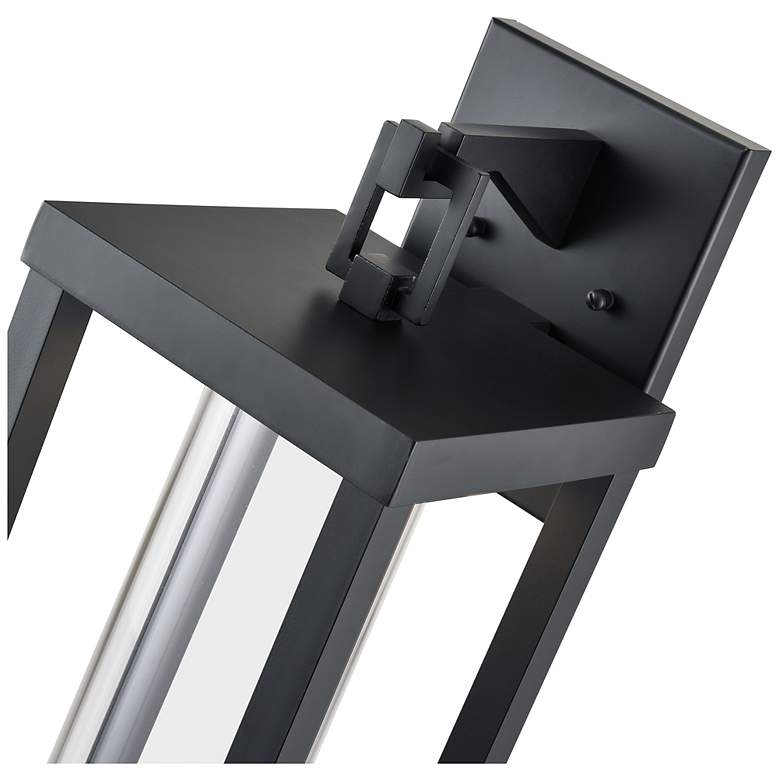 Image 6 Millennium Lighting Dumont Integrated LED Outdoor Wall Sconce Black more views