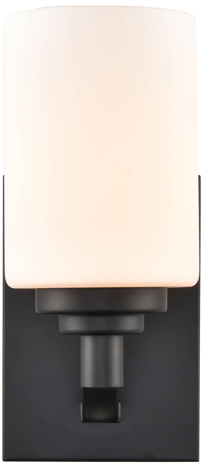 Millennium Lighting Durham 1 Light Indoor Wall Sconce in Matte Black