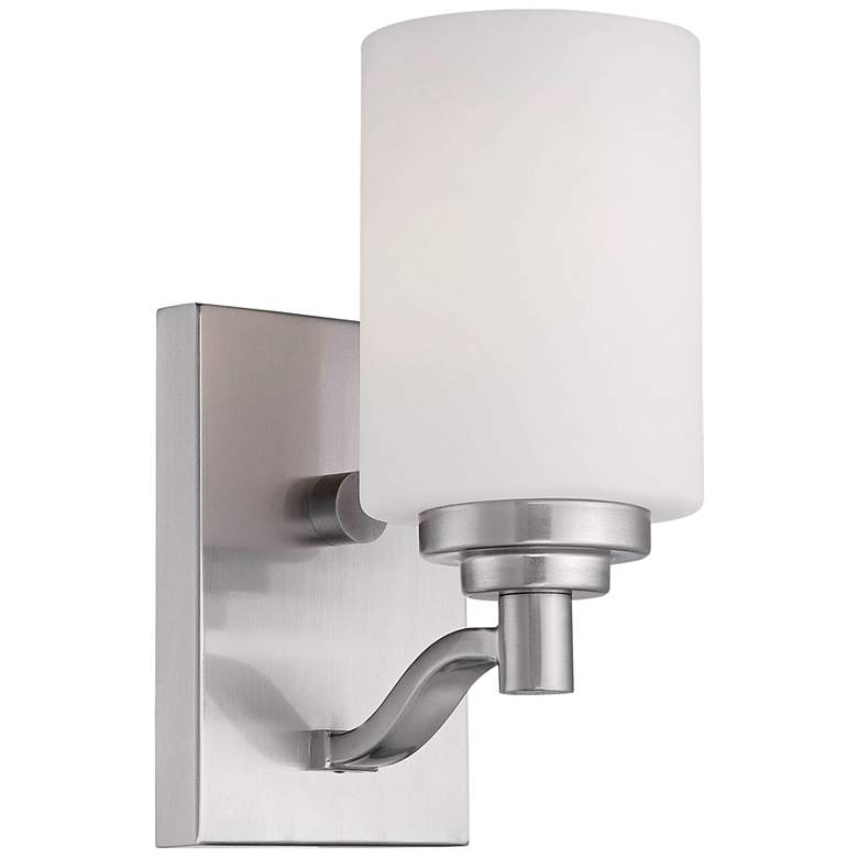 Image 1 Millennium Lighting Durham 1 Light Wall Sconce in Satin Nickel
