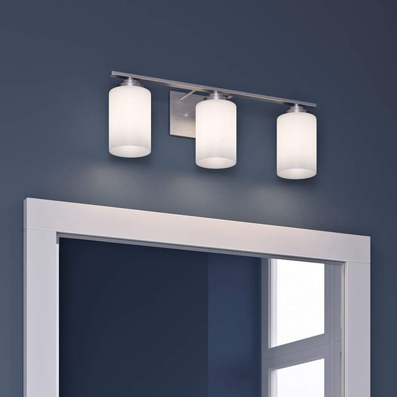Image 2 Millennium Lighting Durham 3 Light Vanity Fixture in Chrome