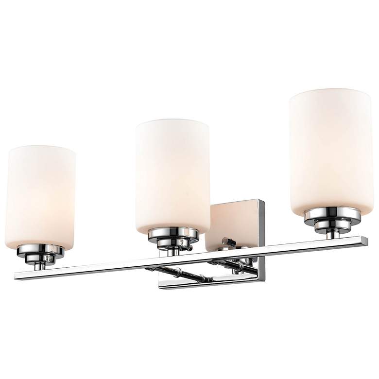 Image 5 Millennium Lighting Durham 3 Light Vanity Fixture in Chrome more views