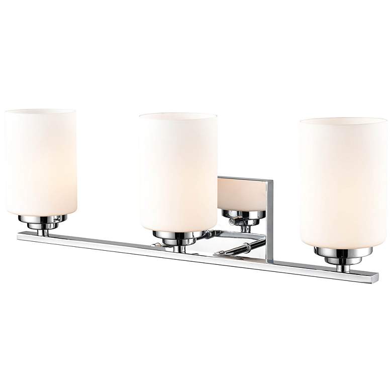 Image 7 Millennium Lighting Durham 3 Light Vanity Fixture in Chrome more views