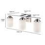 2_Millennium Lighting Durham 3 Light Vanity Fixture in Rubbed Bronze more views