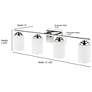 2_Millennium Lighting Durham 4 Light Vanity Fixture in Rubbed Bronze more views