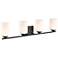 Millennium Lighting Durham 4 Light Vanity Fixture Matte Black
