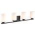 Millennium Lighting Durham 4 Light Vanity Fixture Matte Black