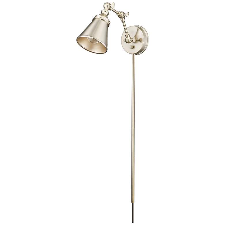 Image 1 Millennium Lighting Edith 1 Light Swing Arm Sconce