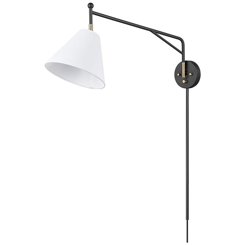 Image 1 Millennium Lighting Elane 1 Light Swing Arm Sconce