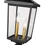 Thumbnail4 of Millennium Lighting Eldrick 2 Light Outdoor Post Lantern more views